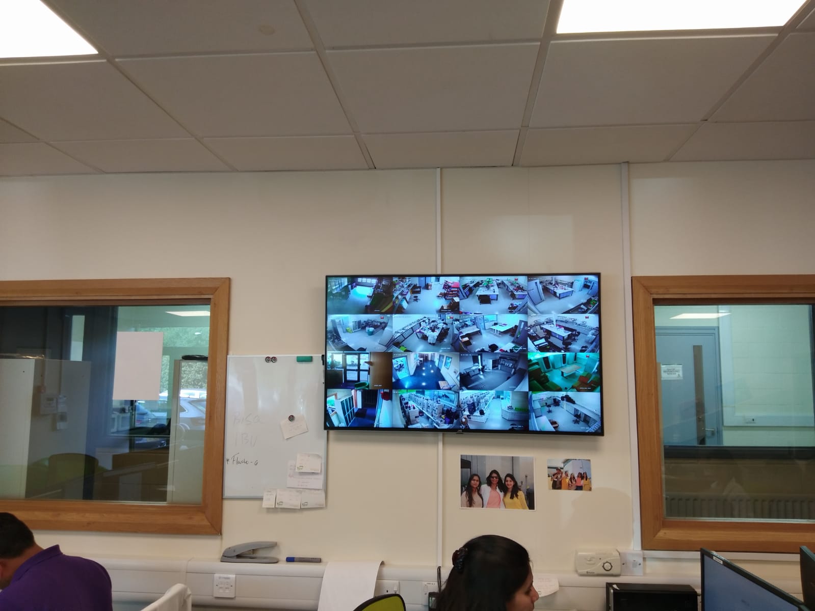 Arc Pharma UK - Office-QA-CCTV-Monitor